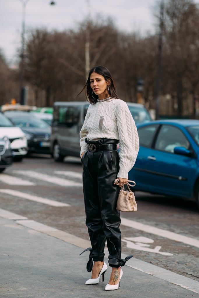 Street Style at Paris Fashion Week Fall 2018 | POPSUGAR Fashion