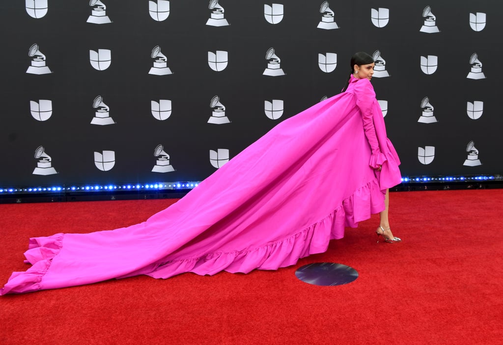 Sofia Carson Wearing Giambattista Valli at the 2019 Latin Grammy Awards