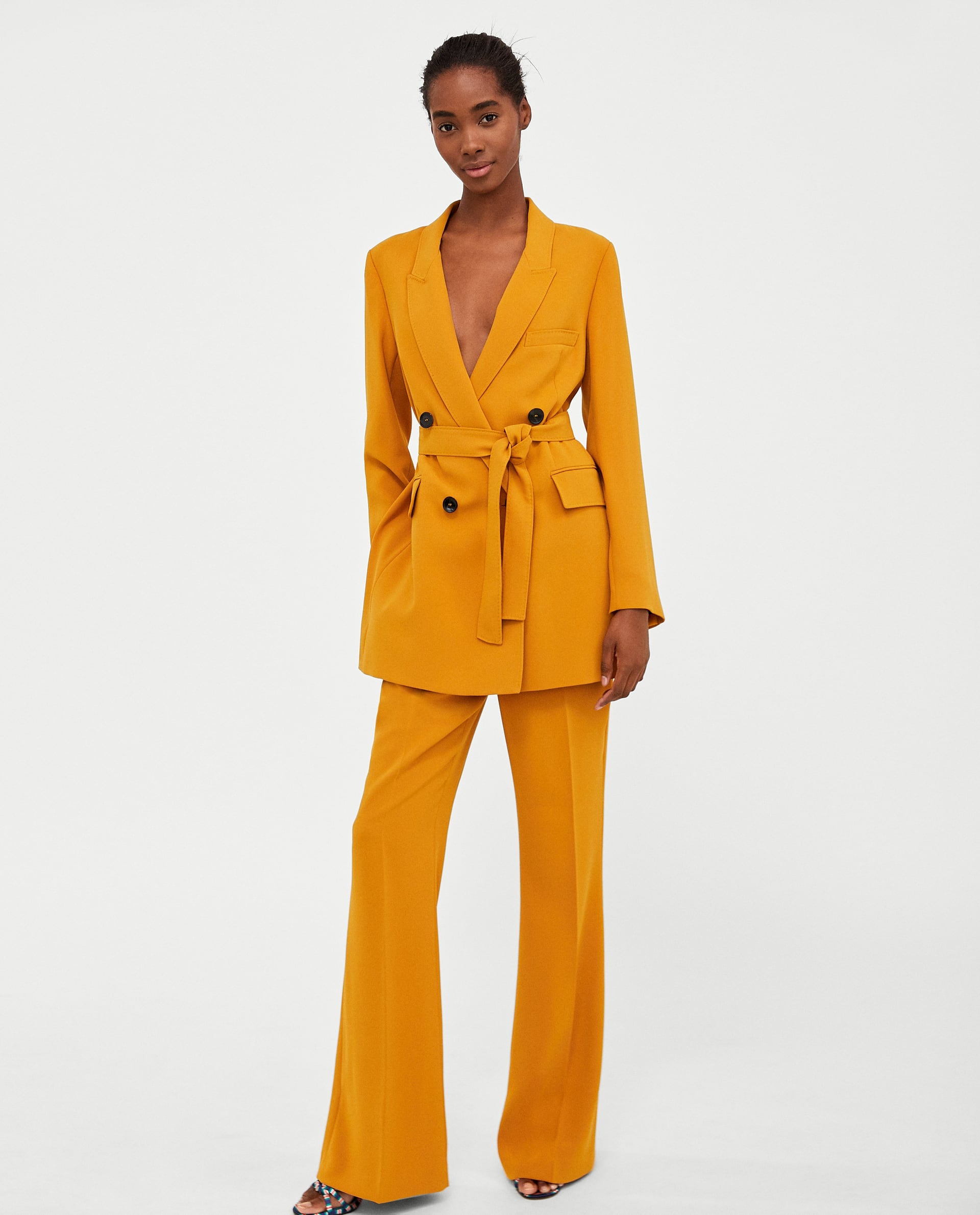 Zara Pantsuit | Gigi Hadid Wore a Suit 