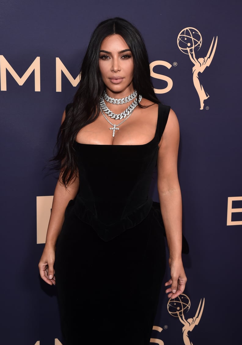 Kim Kardashian at the Emmy Awards 2019