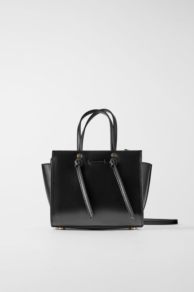 Zara Knotted Mini City Bag