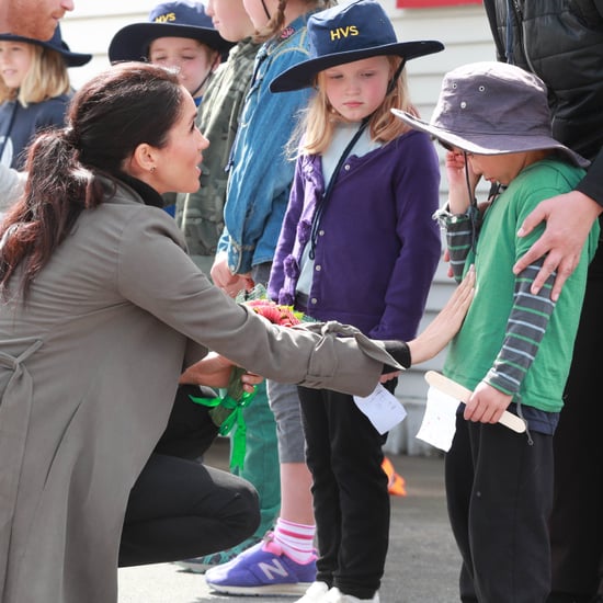 Meghan Markle Comforting a Crying Little Boy in New Zealand