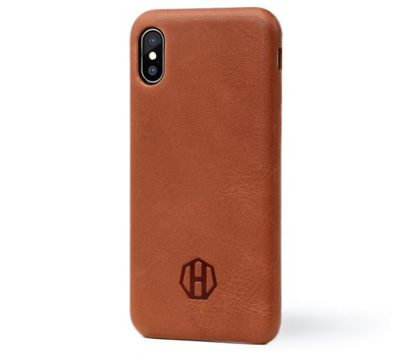 Brown Leather iPhone Slim Case