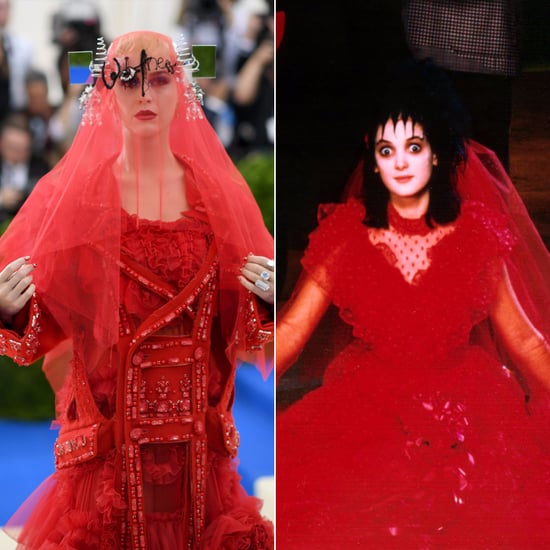 Things Katy Perry Looked Like at Met Gala 2017