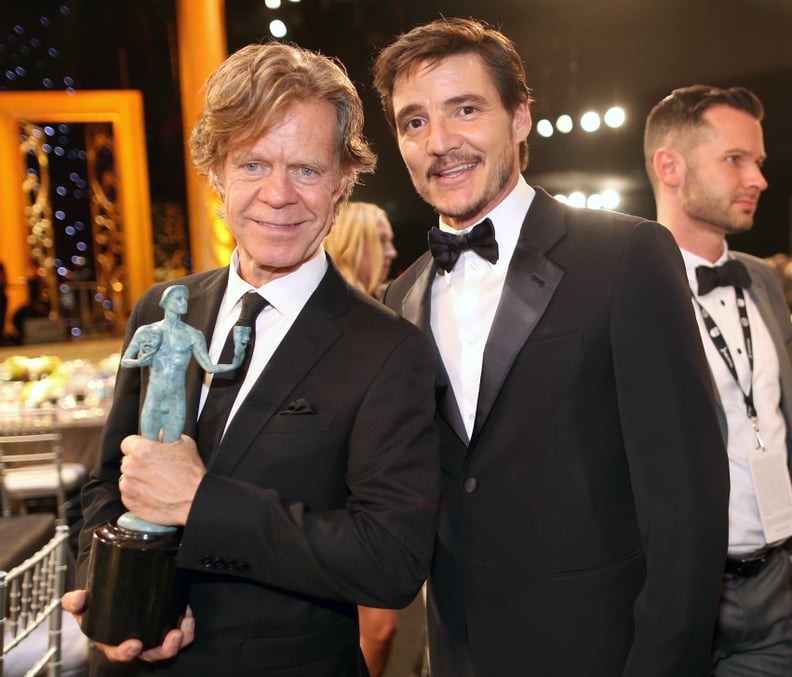 William H. Macy and Pedro Pascal (Oberyn Martell)