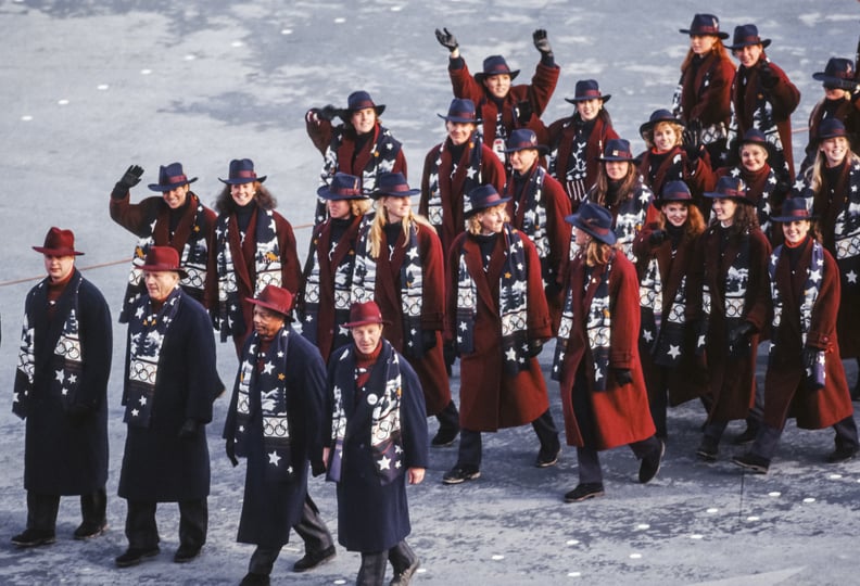 Team USA's Opening Ceremony Outfits at the Albertville 1992 Winter Olympics
