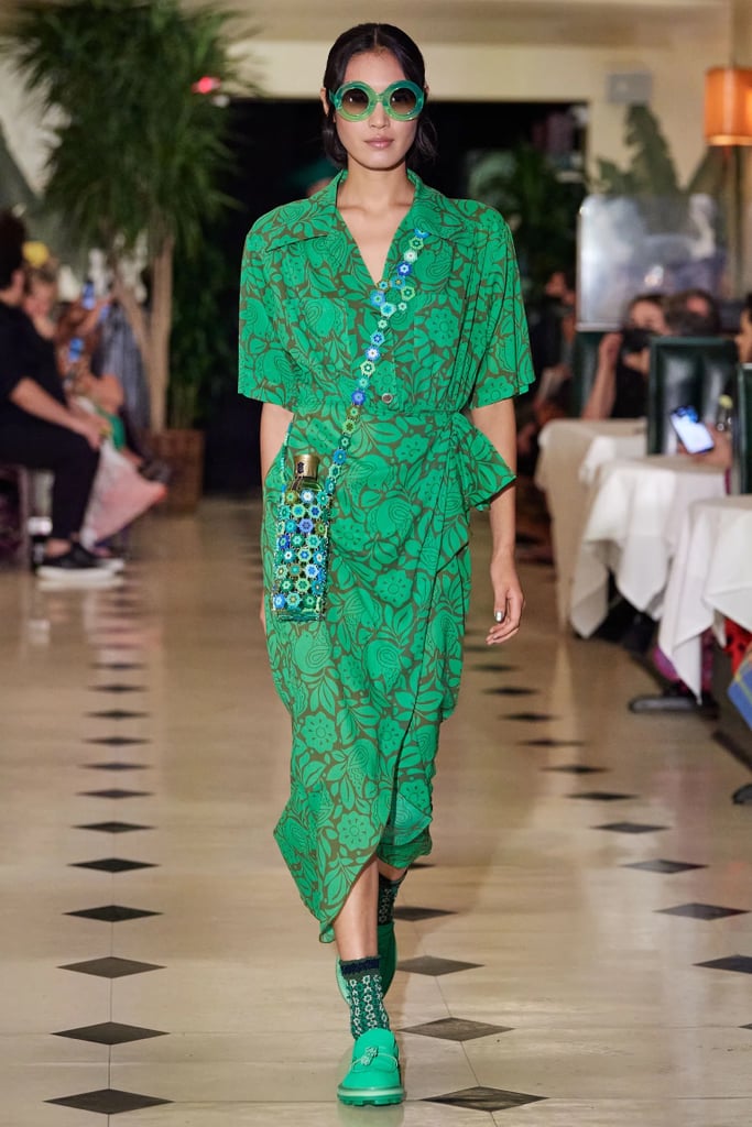 Shoes from Anna Sui spring 2022 collection.