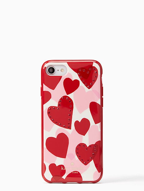 Kate Spade Jeweled Heart iPhone 7/8 Case