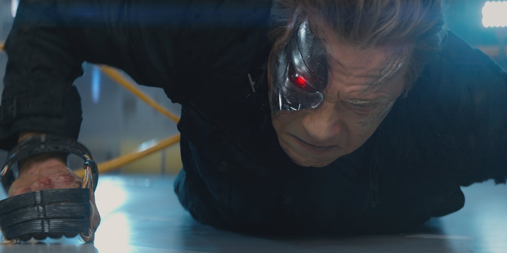 Here's Arnold Schwarzenegger as Terminator.