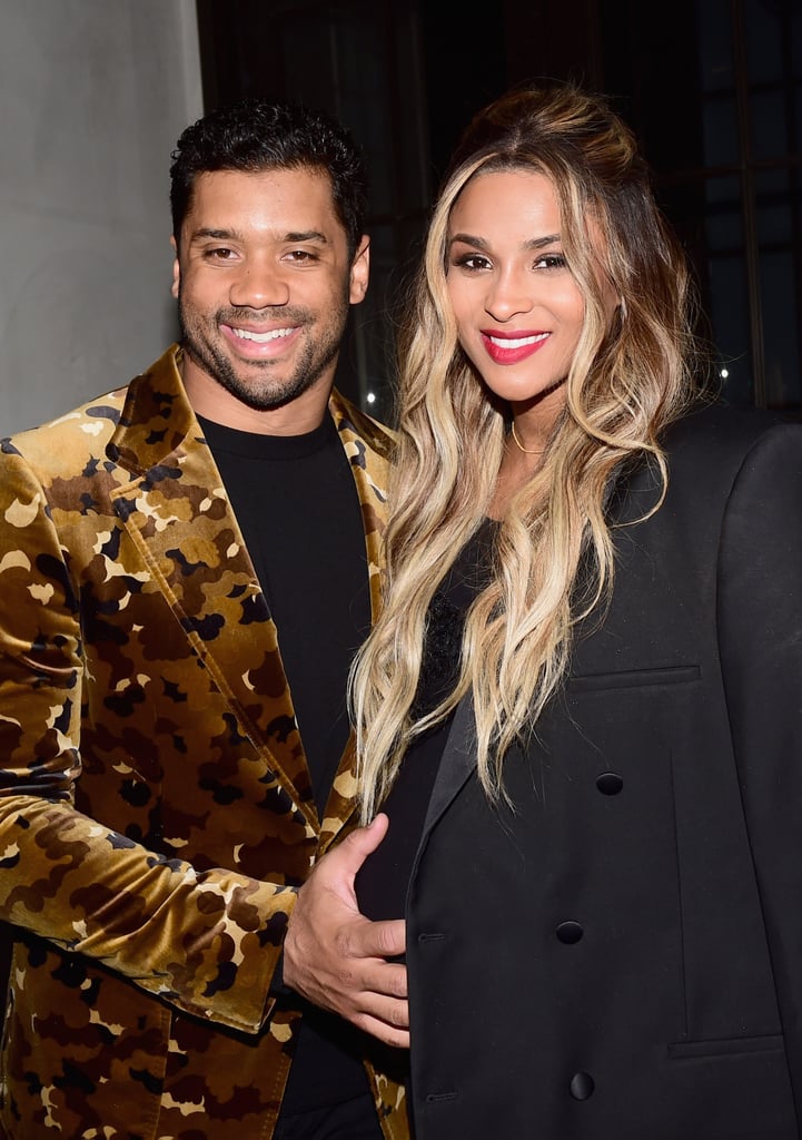 Pictured: Russell Wilson and Ciara