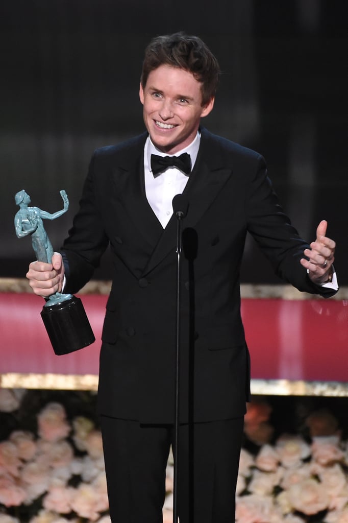 Eddie Redmayne at the SAG Awards 2015