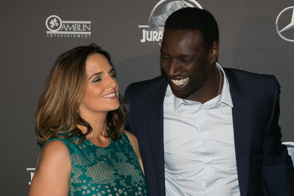 Cute Pictures of Omar Sy and His Wife, Hélène