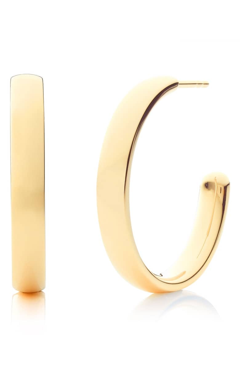 Monica Vinader Fiji Large Hoop Earrings