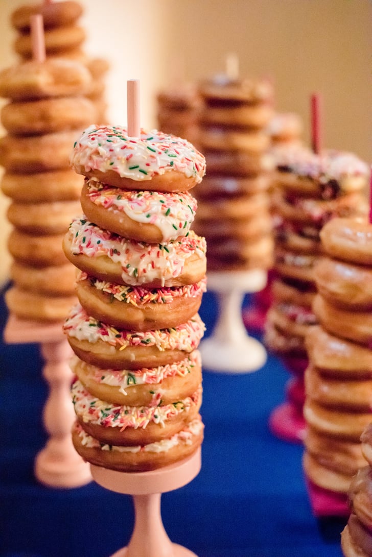 Doughnut Tower Baby Shower Cake Ideas POPSUGAR Family Photo 14