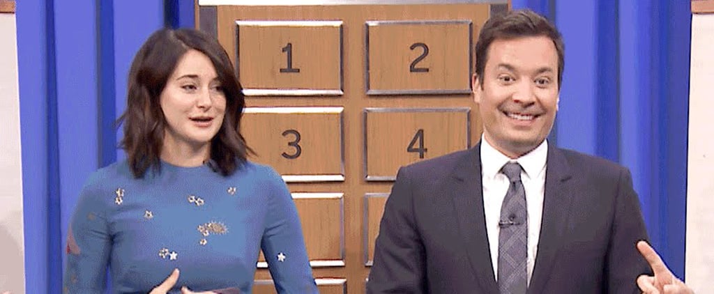 Shailene Woodley Plays Pictionary on The Tonight Show