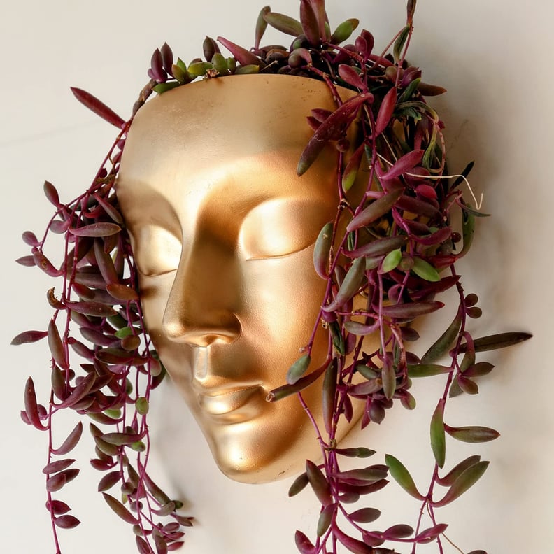 An Eclectic Find: Bossa Linda Face Wall Planter