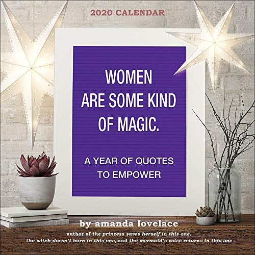 2020 Amanda Lovelace Women Are Some Kind Of Magic 12-Month Wall Calendar