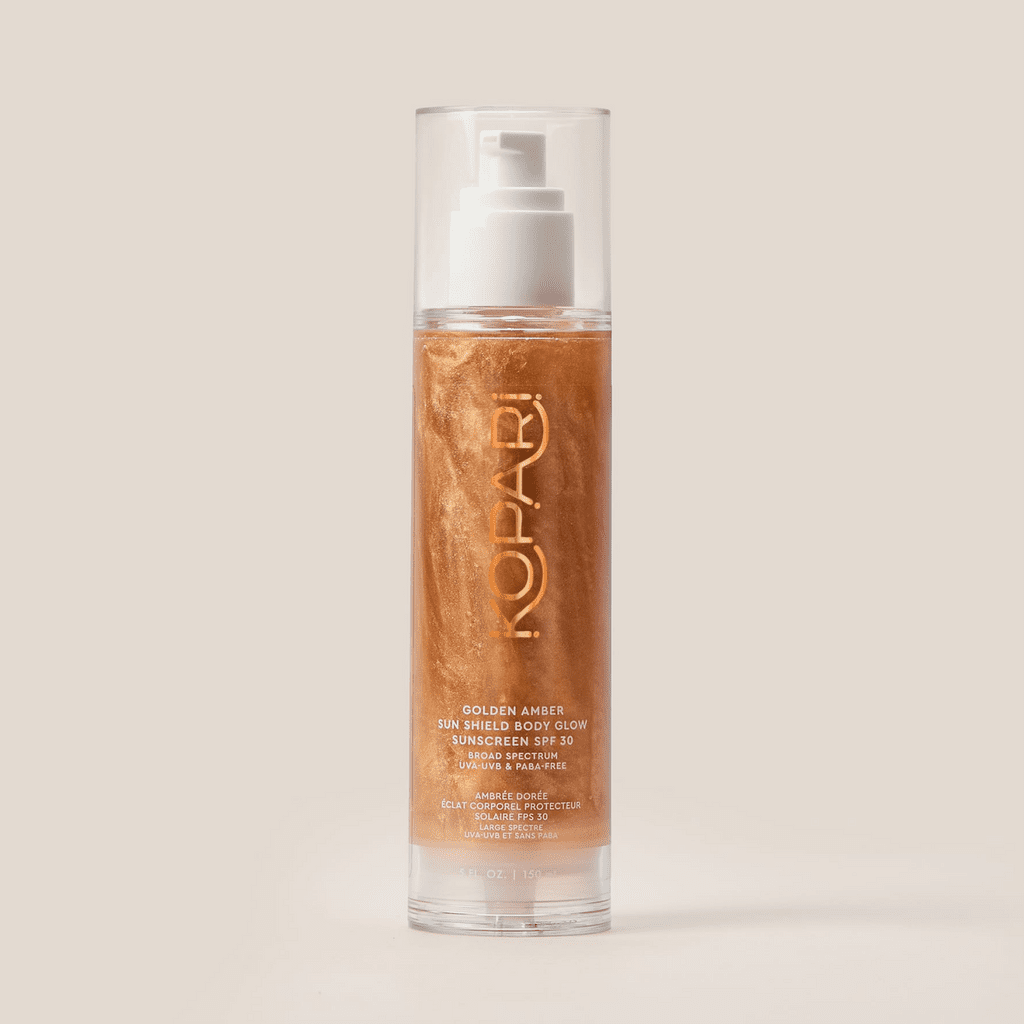 Golden Amber Sun Shield Body Glow Sunscreen