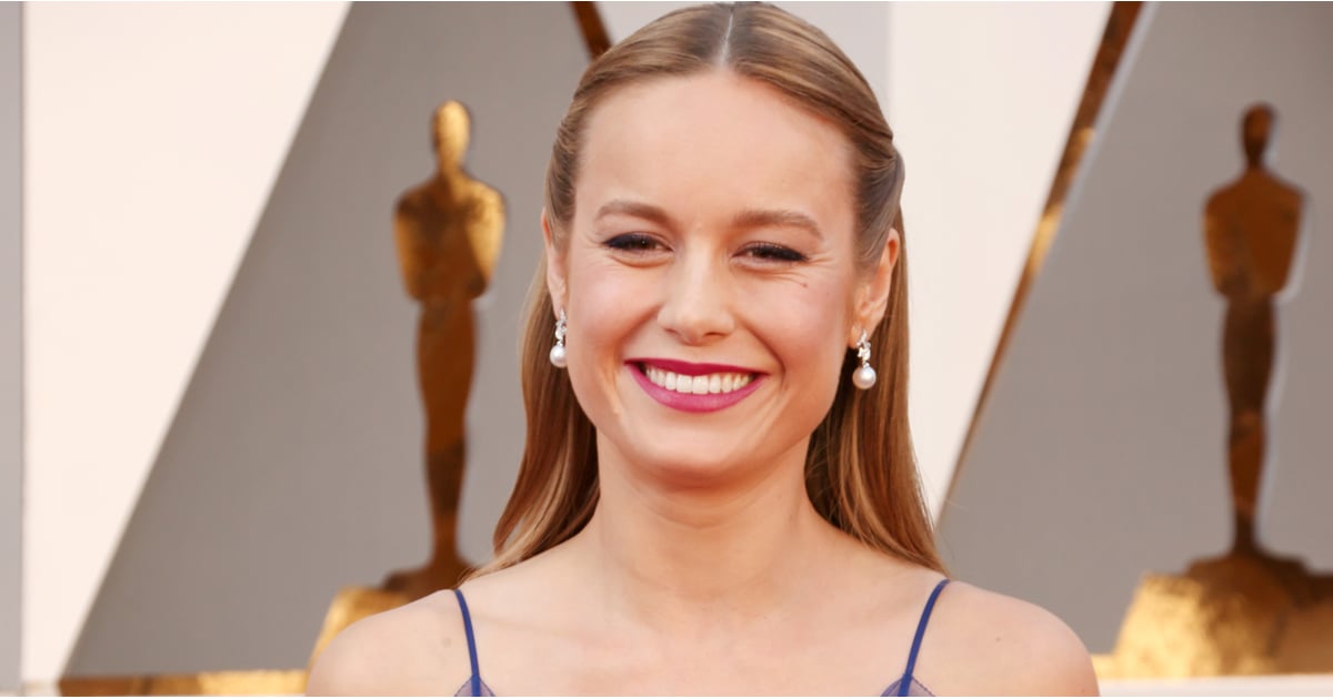 Brie Larson At The Oscars 2016 Popsugar Celebrity 