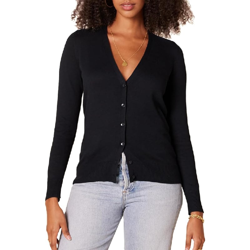 Amazon Essentials Women's Lightweight V-Neck Cardigan Sweater