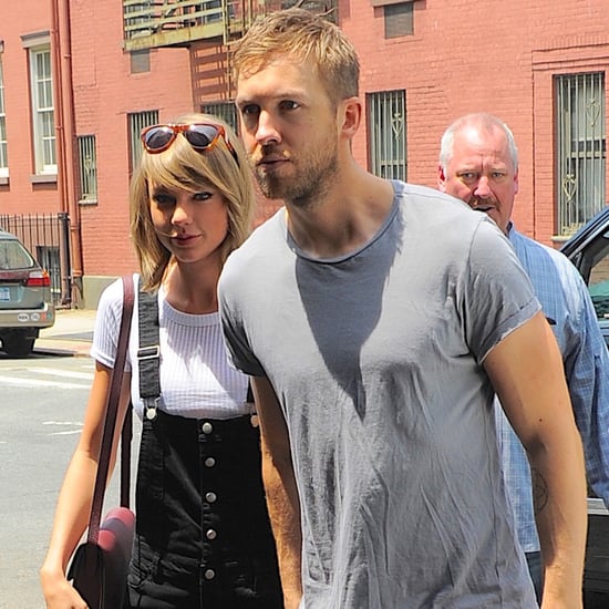 Taylor Swift and Calvin Harris Having Lunch With Ed Sheeran