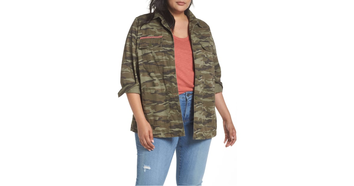 Caslon Camo Utility Jacket | Victoria 