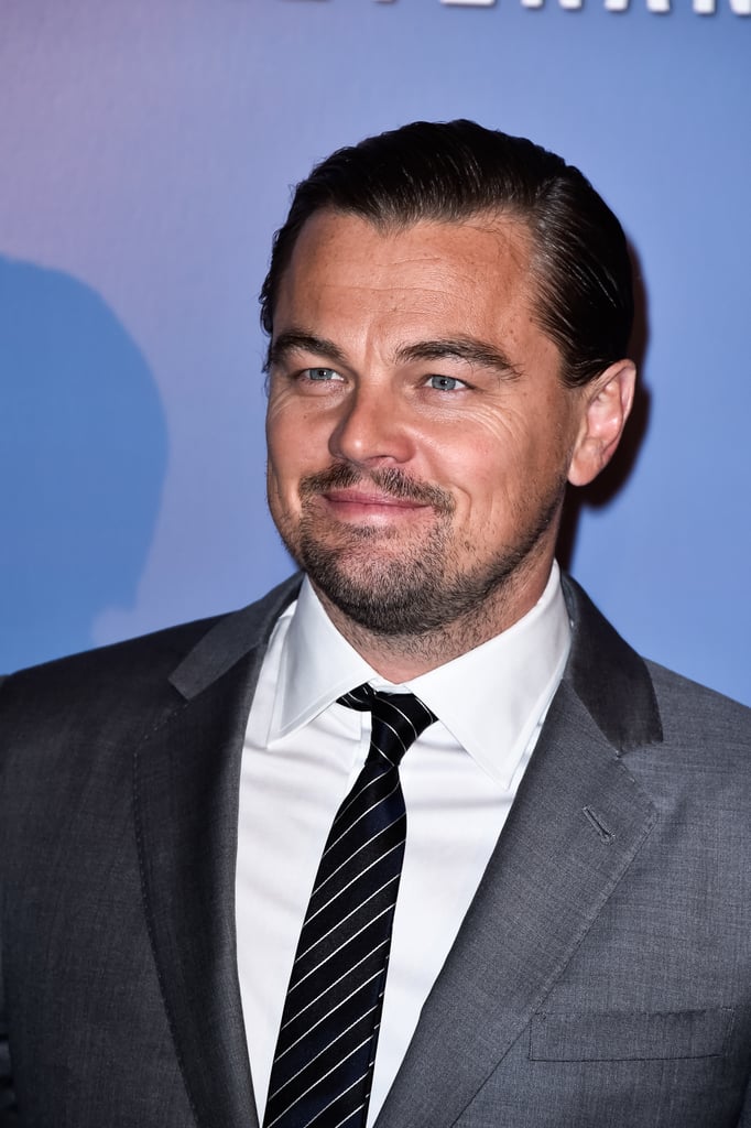 Leonardo Dicaprio At The Revenant Premiere In Paris 2016 Popsugar Celebrity 