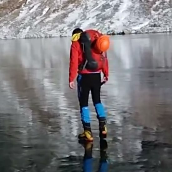 Transparent Frozen Lake in Slovakia | Video