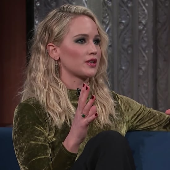 Jennifer Lawrence Talks About Harvey Weinstein on Late Show