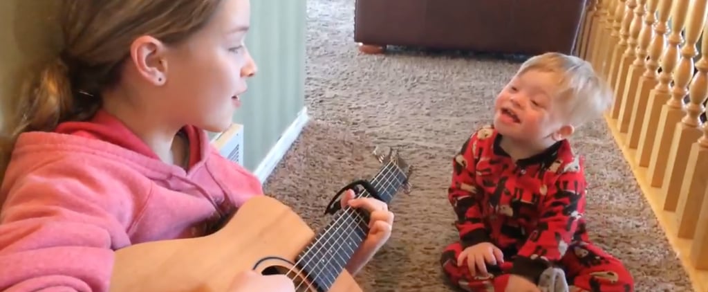 Girl Sings Sunshine Duet With Brother With Down Syndrome