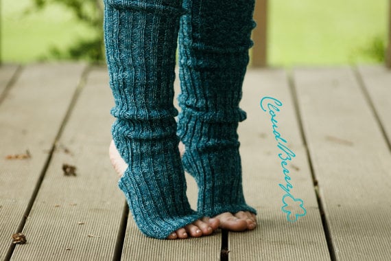 Knit Toeless Socks