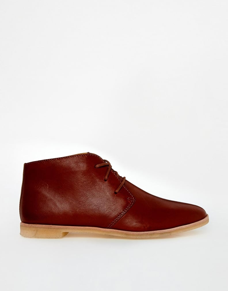 Clarks Leather Desert Boots