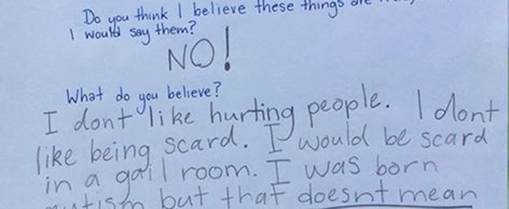 Girl With Autism's Letter to Her Mom