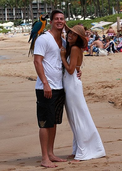 Channing and Jenna celebrated their September 2008 engagement with a photo on the beach in Maui, HI.