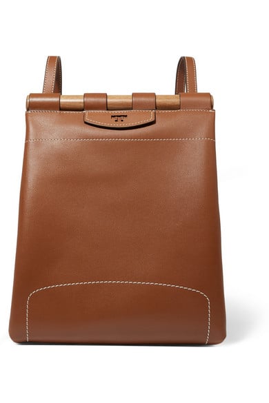 tory burch brown backpack