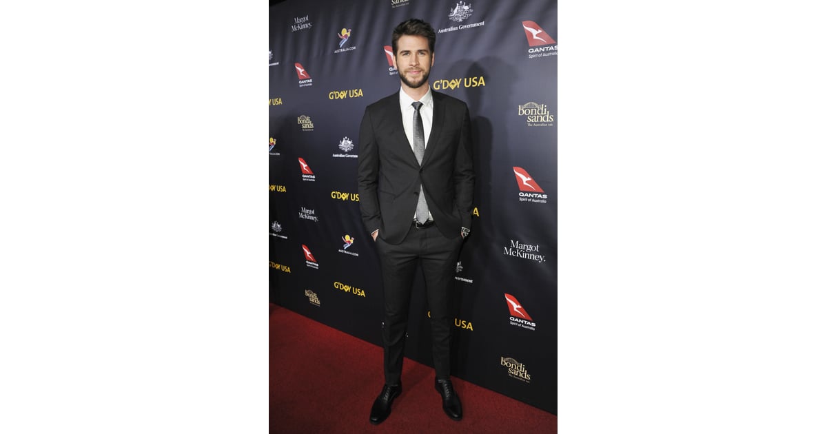 Miley Cyrus Liam Hemsworth at 2019 G'Day USA Gala Pictures | POPSUGAR