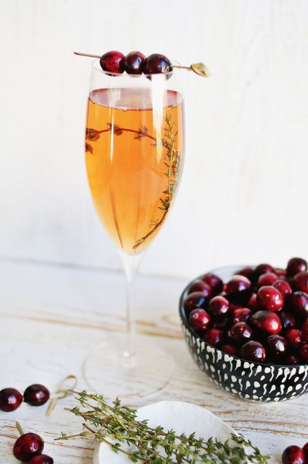 Prosecco Cranberry Mimosa