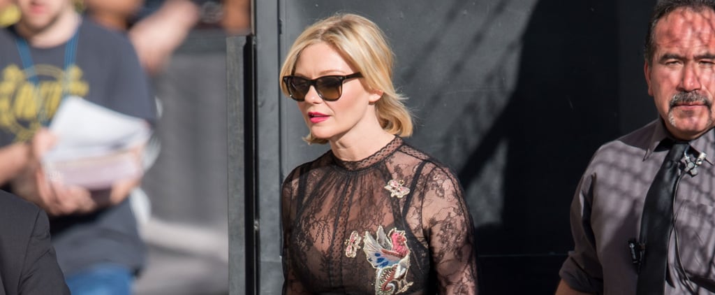 Kirsten Dunst's Dress on Jimmy Kimmel Live March 2016
