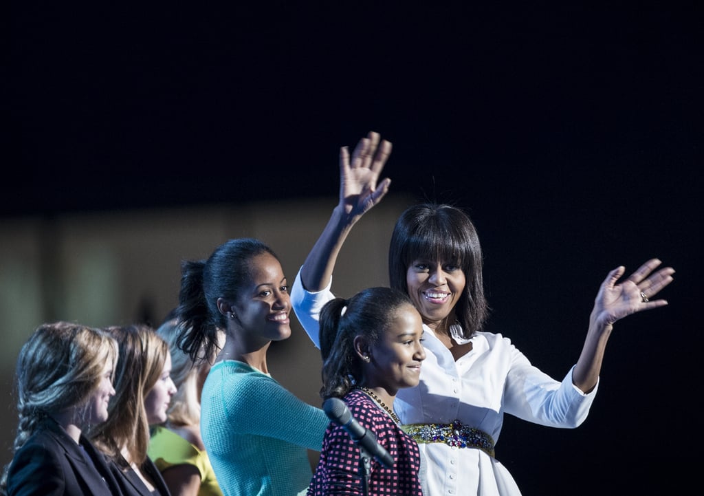 Michelle Obama Cute Pictures With Malia and Sasha