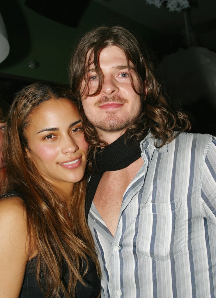 Paula Patton and Robin Thicke in 2002 Paula Patton and Robin Thicke in 2002