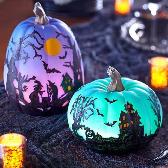 Colour-Changing Halloween Pumpkins