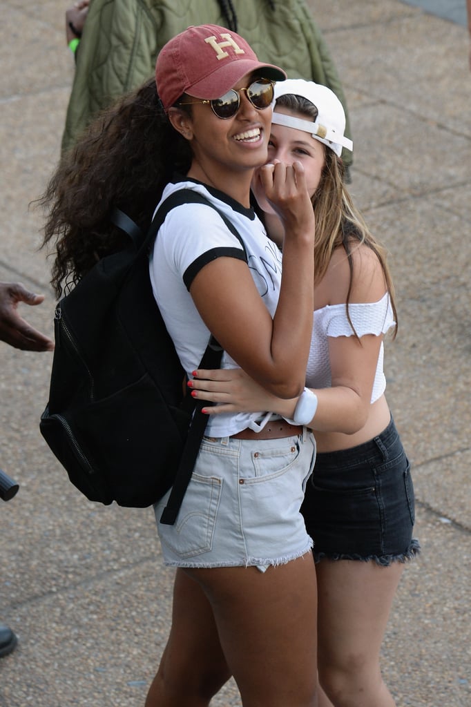 Malia Obama at the Made in America Festival 2016