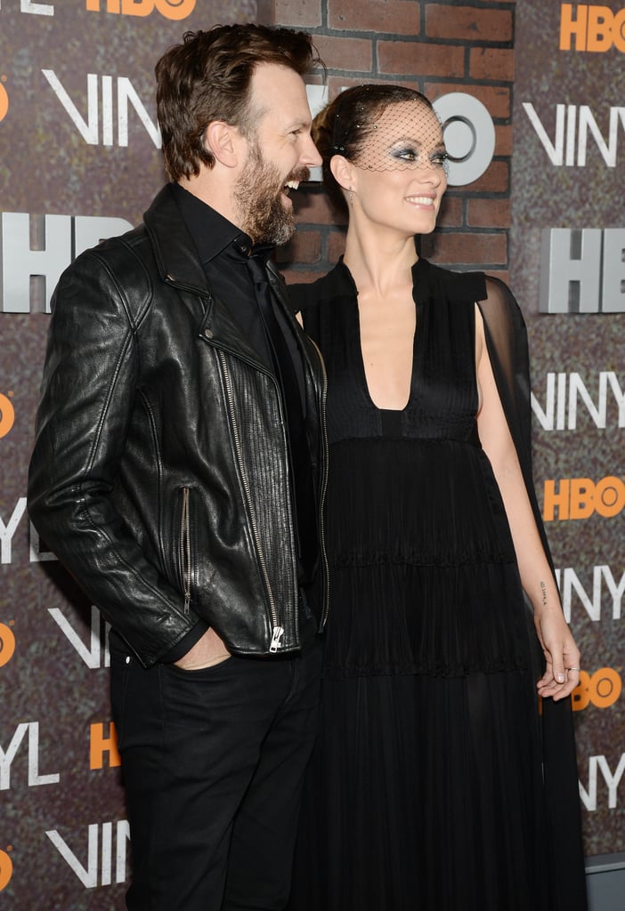 Olivia Wilde and Jason Sudeikis at Vinyl NYC Premiere