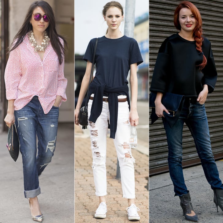 Beste Boyfriend Jeans Outfit Ideas | POPSUGAR Fashion CN-95