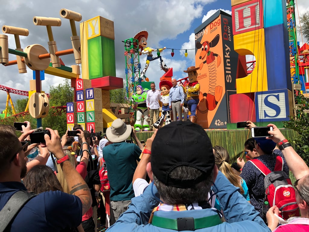 Tim Allen at Toy Story Land Dedication Pictures