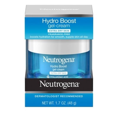 Neutrogena Unscented Hydro Boost Hyaluronic Acid Gel Face Moisturiser