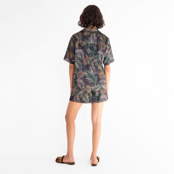 KITH Carla Shirt in Leaf Print