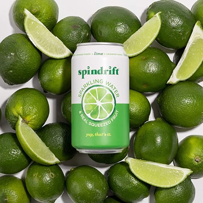 Lime Spindrift Sparkling Water, Lime