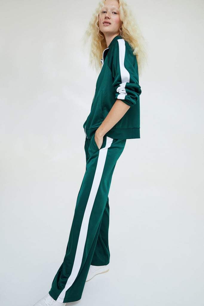 H&M Track Jacket ($30) and H&M Wide-Leg Track Pants ($25)