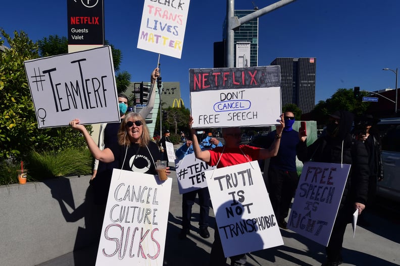 Oct. 20, 2021: Netflix Employees Stage Walkout to Show Trans Solidarity